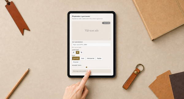 Gravírovací editor — nyní si navrhnete design sami